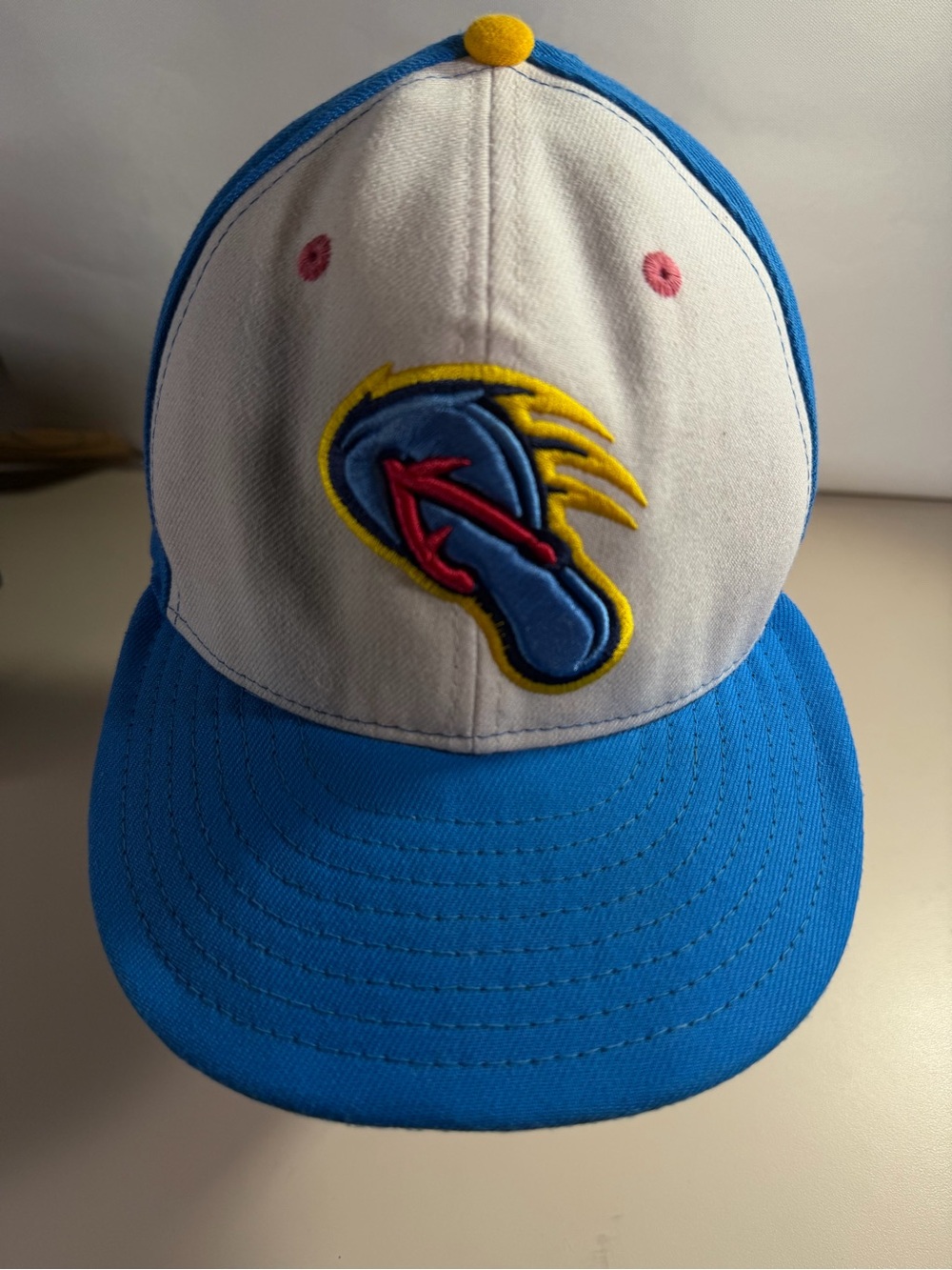 New Era 59fifty San Antonio The Flying chanclas Baseball Hat 7 5/8